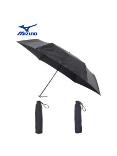 アザーブランド(OTHER BRAND)の【雨傘】ミズノ (MIZUNO)  無地 ワンポイント 折りたたみ傘 【公式ムーンバット】 軽量 長傘