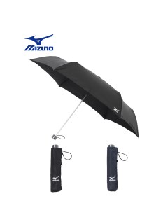 アザーブランド(OTHER BRAND)の【雨傘】ミズノ (MIZUNO)  無地 ワンポイント 折りたたみ傘 【公式ムーンバット】 畳みやすい 形状記憶 長傘