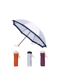 アザーブランド(OTHER BRAND)の【雨傘】グレイシー (GRACY) 日本製 バイカラー 折りたたみ傘 【公式ムーンバット】 日本製 8本骨 ギフト 折りたたみ傘
