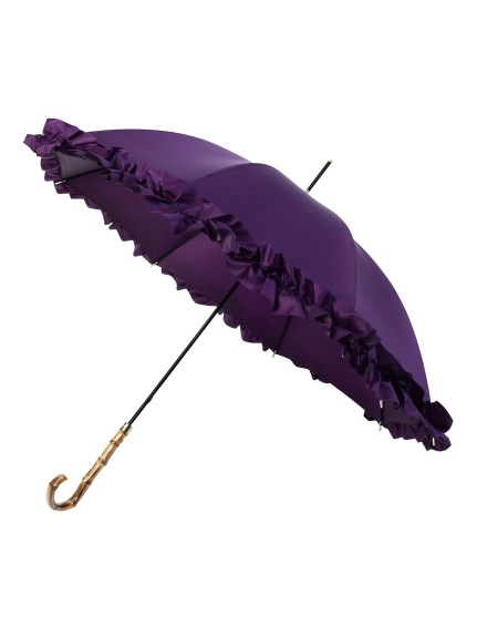 雨傘】グレイシー (GRACY) 日本製 無地 フリル 長傘 【公式ムーン 