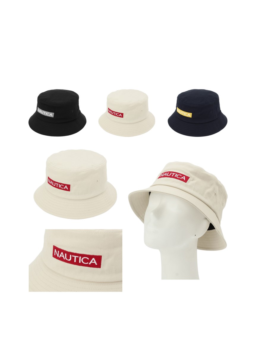 【帽子】ノーティカ (NAUTICA) ロゴ刺繍 バケットハット 【公式ムーンバット】 ユニセックス シンプル デイリーウェア  アウトドア（キャップ）｜OTHER BRAND（アザーブランド）｜MOONBAT ONLINE SHOP（ムーンバットオンラインショップ）