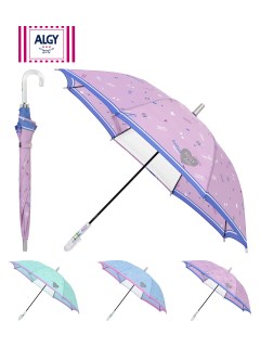 アザーブランド(OTHER BRAND)の【雨傘】アルジー (ALGY)    星柄 イラスト 長傘 【公式ムーンバット】 キッズ  晴雨兼用 ジャンプ式 UV グラスファイバー 子供傘 長傘