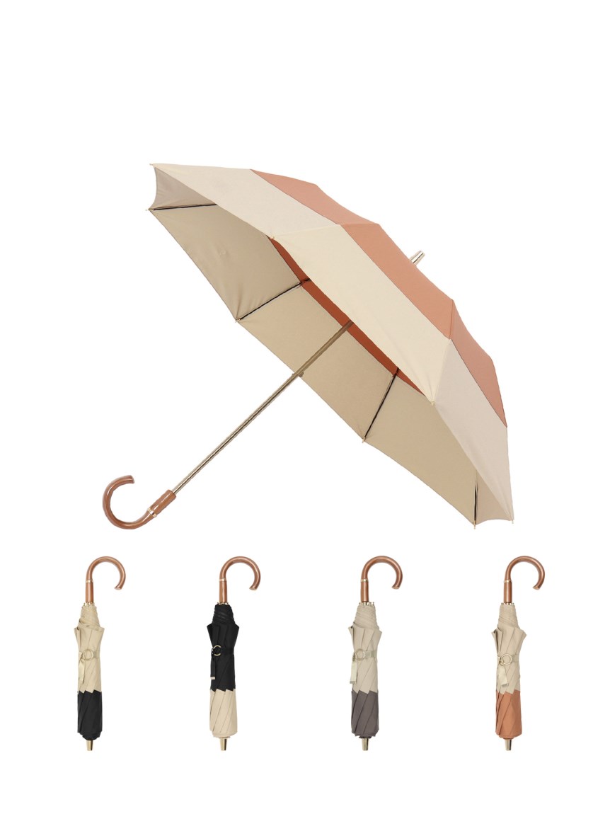 【日傘】グレイシー (GRACY) テンダーバイカラー 折りたたみ傘 