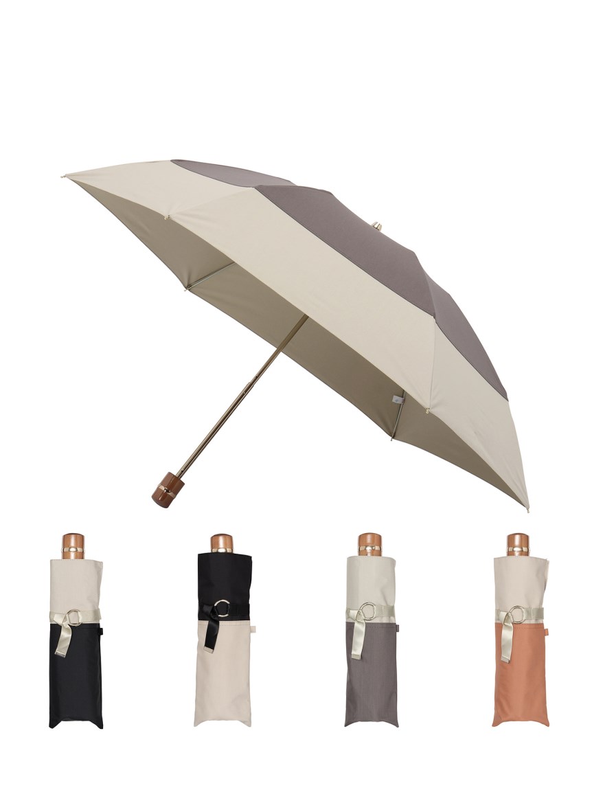 【日傘】グレイシー (GRACY) テンダーバイカラー 折りたたみ傘 