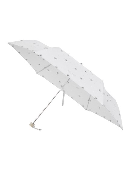【雨傘】ポール & ジョー (PAUL & JOE ACCESSOIRES) 猫 ドット 折りたたみ傘 【公式ムーンバット】 UV加工 グラスファイバー