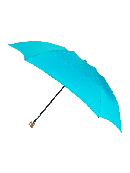 【雨傘】 ポロ ラルフ ローレン (POLO RALPH LAUREN)ロゴジャガード 折りたたみ傘 【公式ムーンバット】 レディース 日本製 軽量  グラスファイバー ギフト