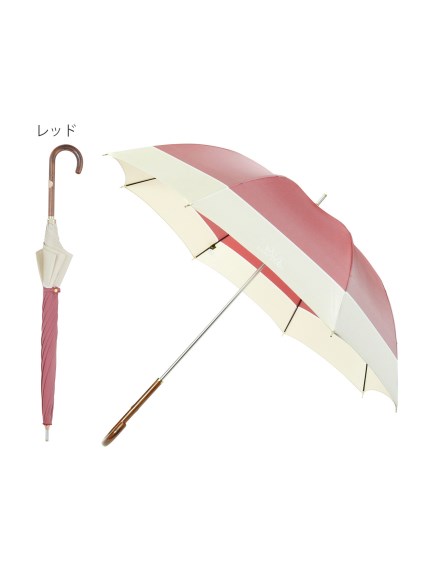 【雨傘】ポロ ラルフ ローレン (POLO RALPH LAUREN) 2トーン 長傘 【公式ムーンバット】