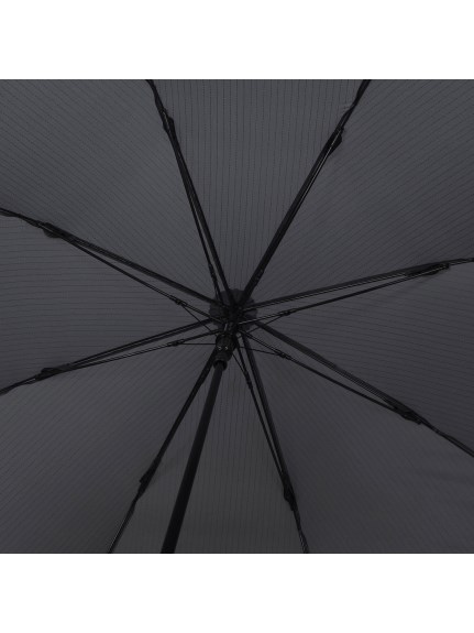 【雨傘】ポロ ラルフ ローレン (POLO RALPH LAUREN) ストライプ ワンポイント ロゴ 紳士長傘 【公式ムーンバット】メンズ  ジャンプ式 大寸 グラスファイバー（雨傘/長傘）の詳細画像