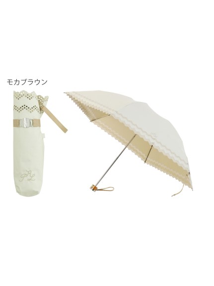 高質 ポロラルフローレン 新品 ベージュ 晴雨兼用 折りたたみ傘 - 傘 