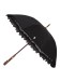 【日傘】ポロ　ラルフ　ローレン (POLO RALPH LAUREN) エンブフリル 長傘 【公式ムーンバット】  遮光 遮熱 UV 晴雨兼用（日傘/長傘）のサムネイル画像