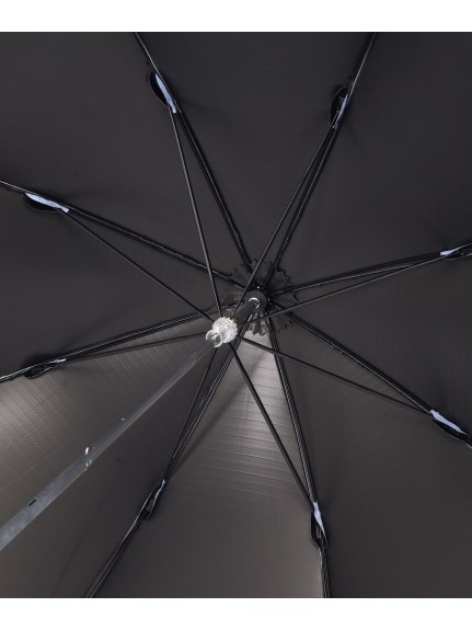 【日傘】ポロ ラルフ ローレン (POLO RALPH LAUREN) ストライプ 長傘 【公式ムーンバット】 レディース 軽量 スライド式 一級遮光 遮熱 フワクール ラミネート UV 晴雨兼用（日傘/長傘）の詳細画像