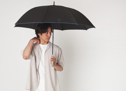 男性にはシンプルなデザインの傘がおすすめ